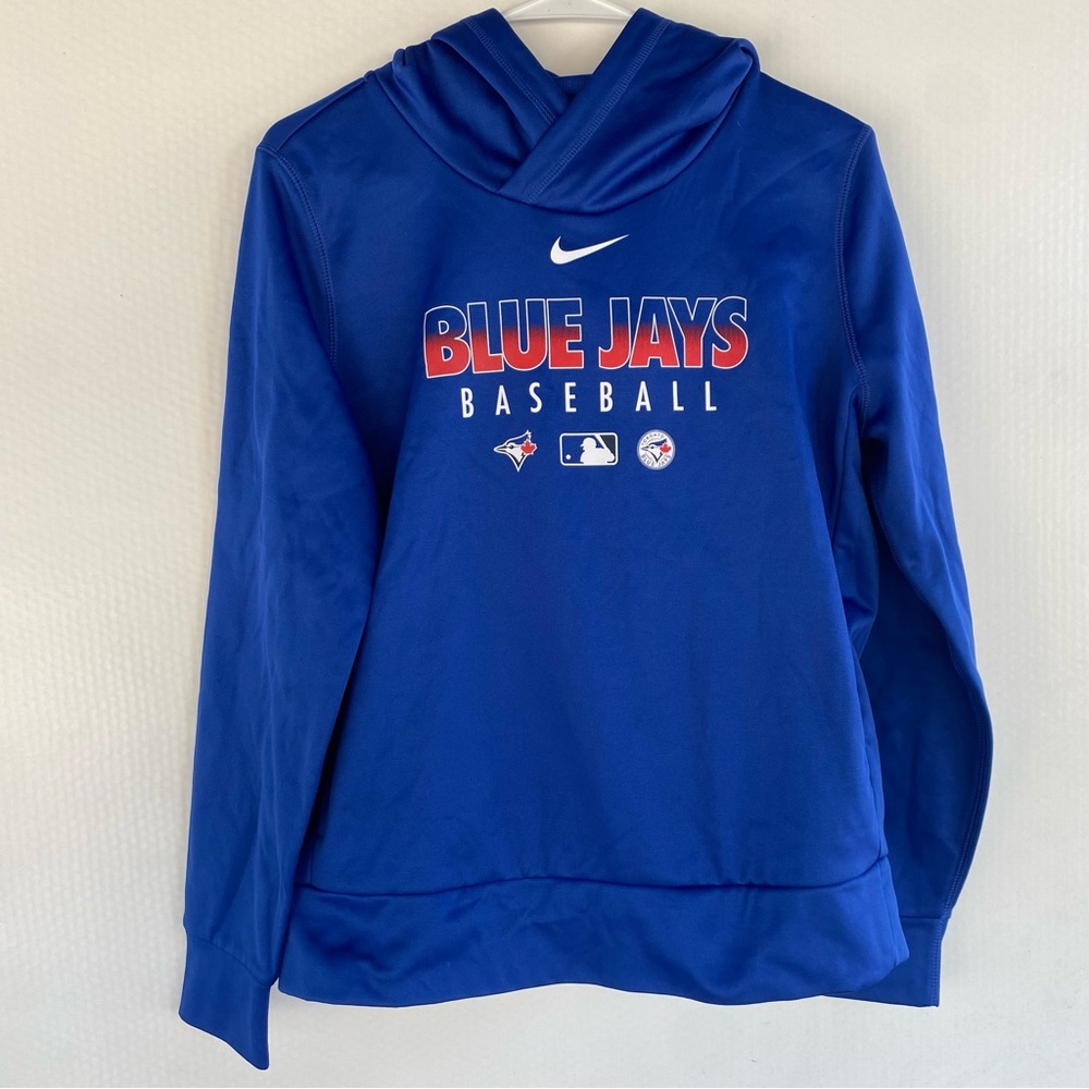 Nike Toronto Blue Jays Dri-Fit MLB Baseball Authentic Hoodie Medium